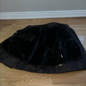 BROWN LEATHER JACKET INNER FLEECE LINED FUR